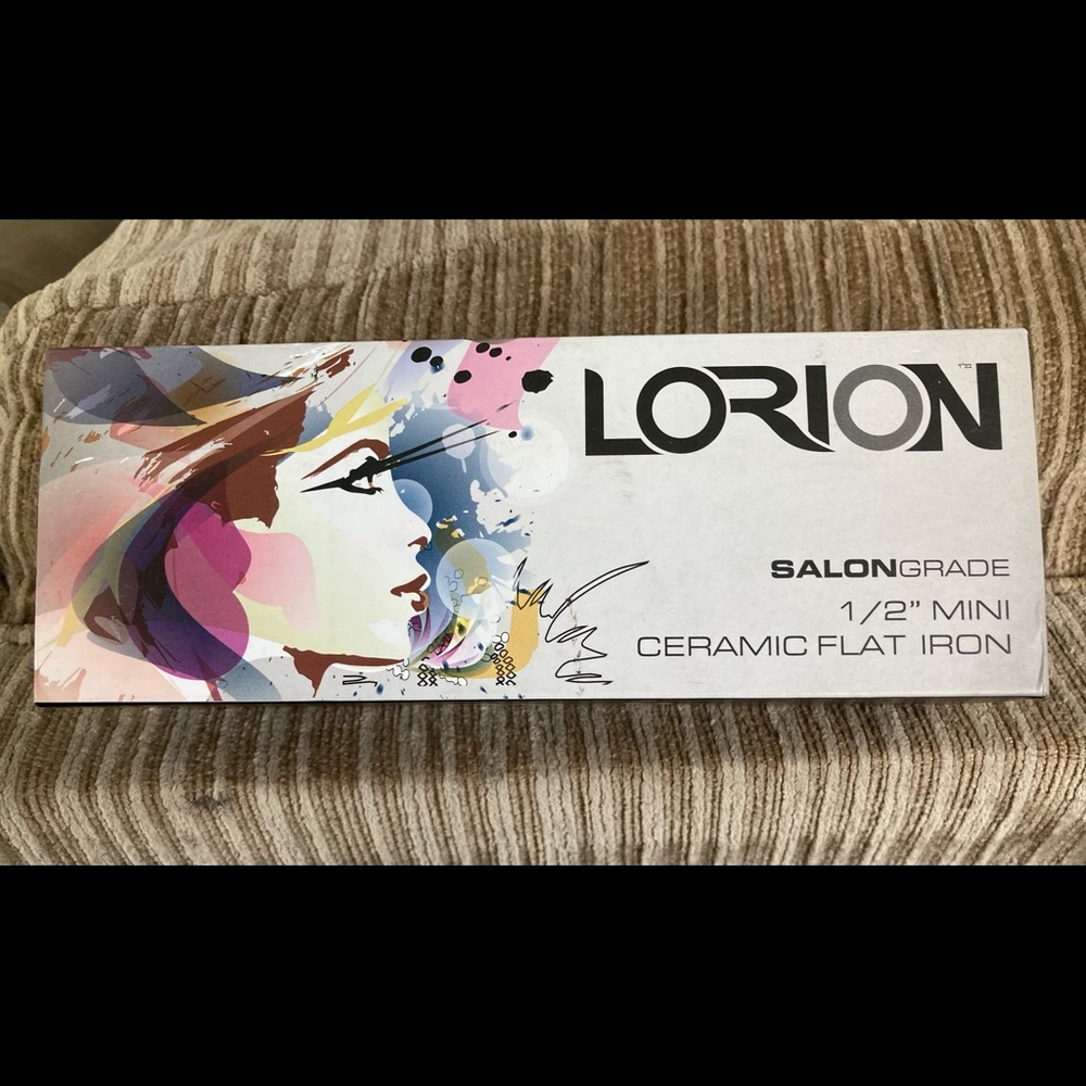 Lorion 1/2 inch Salon Grade Mini Ceramic Flat Iron